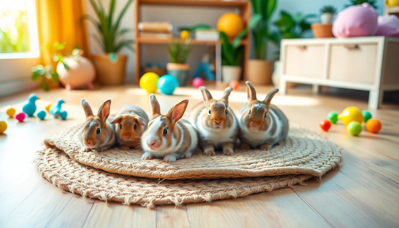 Nagermatte für Tiere in einem gemütlichen Raum, wo kleine Tiere spielen und sich entspannen.