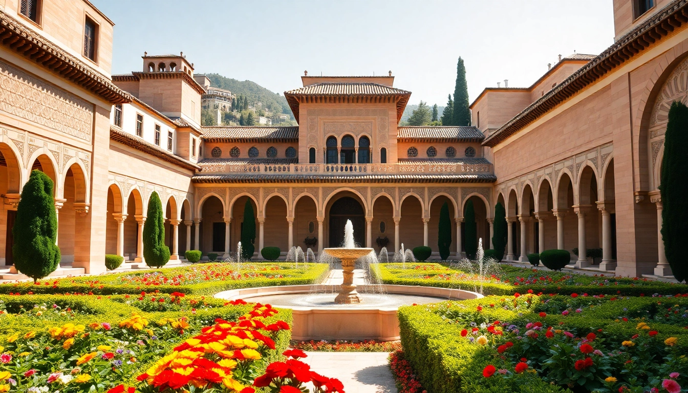 Erwerben Sie Alhambra Nasridenpalast Tickets und genießen Sie den Blick auf die prachtvolle Architektur.