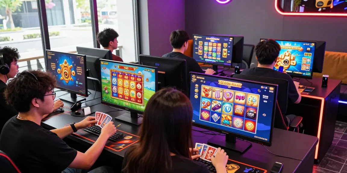 Exciting online gaming experience at https://gemwin.pics/ with players engaging in Tài Xỉu and nổ hũ games on various devices.