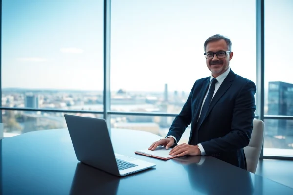 Headhunter Schweiz in a modern office setting with professional atmosphere.